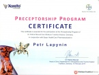 «Preceptorship programm certificate»